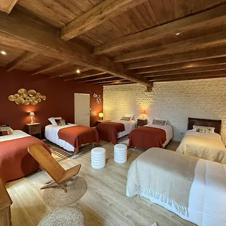 Belle Demeure Charentaise - Piscine Chauffee 别墅 *