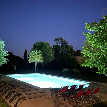 Belle Demeure Charentaise - Piscine Chauffee 别墅 Saint-Palais-du-Ne